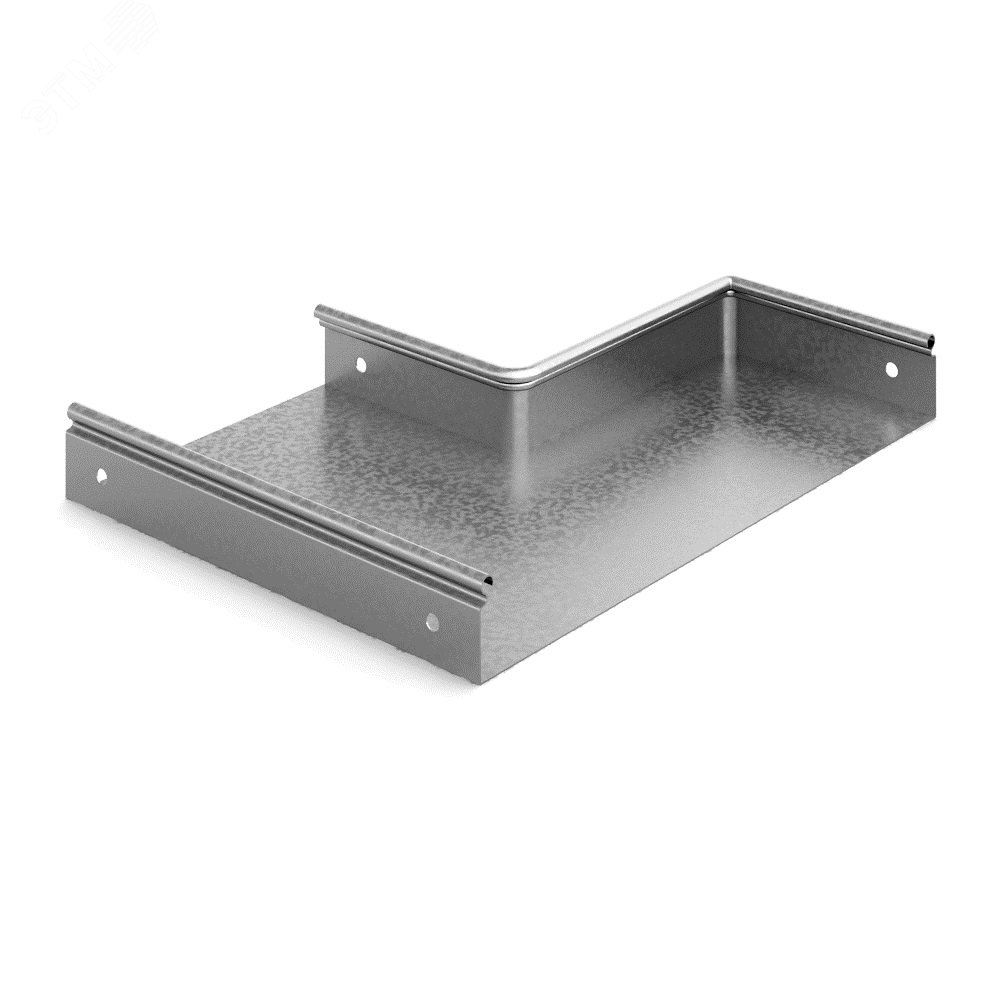 Изображение товара Переход прямой левый 200х100х50 из стали с цинковым покрытием OSTEC