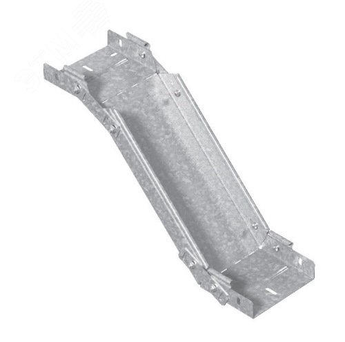 Изображение товара Поворот вертикальный регулируемый 200х100 1,0 мм Сендзимир цинк (компл)