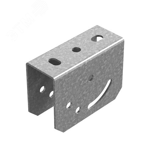 Изображение товара Поворотно-потолочный держатель средних нагрузок 50х50 мм Сендзимир цинк