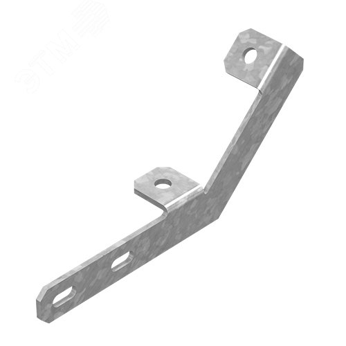 Изображение товара Кронштейн для консоли поддерживающий 135 градусов цинкованный 179 мм