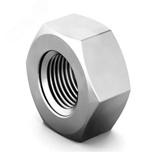 Изображение товара Гайка М10 ГОСТ 5915, класс прочности 8, гальван. цинк (шт)