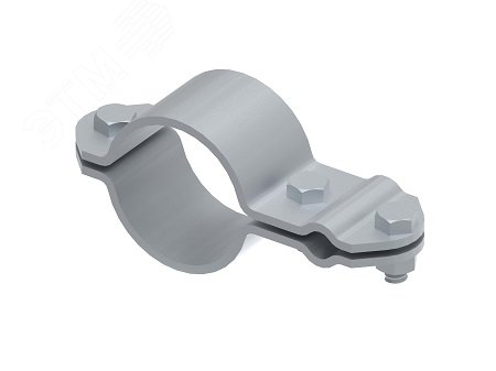 Изображение товара Соединитель для подключения прутка к молниеприемной мачте диаметром, горячеоцинкованная сталь (шт)