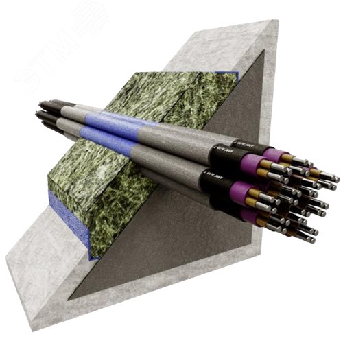 Проходка кабельная для установки в проеме, без металлического каркаса ...