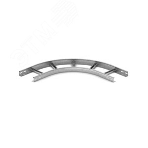 Изображение товара Поворот 90 градусов для лестничного лотка НЛО 400х80 1,5 мм Сендзимир цинк (шт)