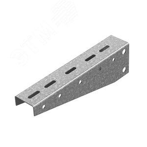 Изображение товара Консоль подвеса для средних нагрузок для профиля 30х50 база 100 1,5 мм Сендзимир цинк (шт)
