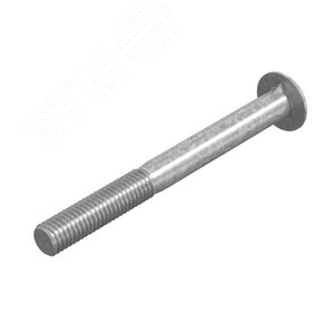 Изображение товара Болт М8х120 DIN 607 антивандальный с усиком, класс прочности 5.8, гальван. цинк (шт)