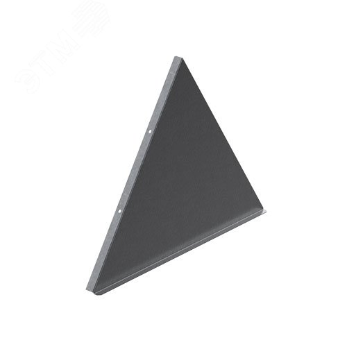 Изображение товара Заглушка крышки двускатной для лотка 500 мм, толщина 1,0 мм, Сендзимир цинк (шт)