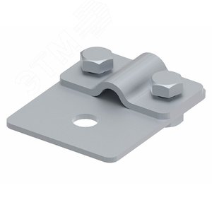 Изображение товара Соединитель с отверстием для крепления прутка 6-10 мм на металлоконструкциях, горячеоцинкованная сталь (шт)