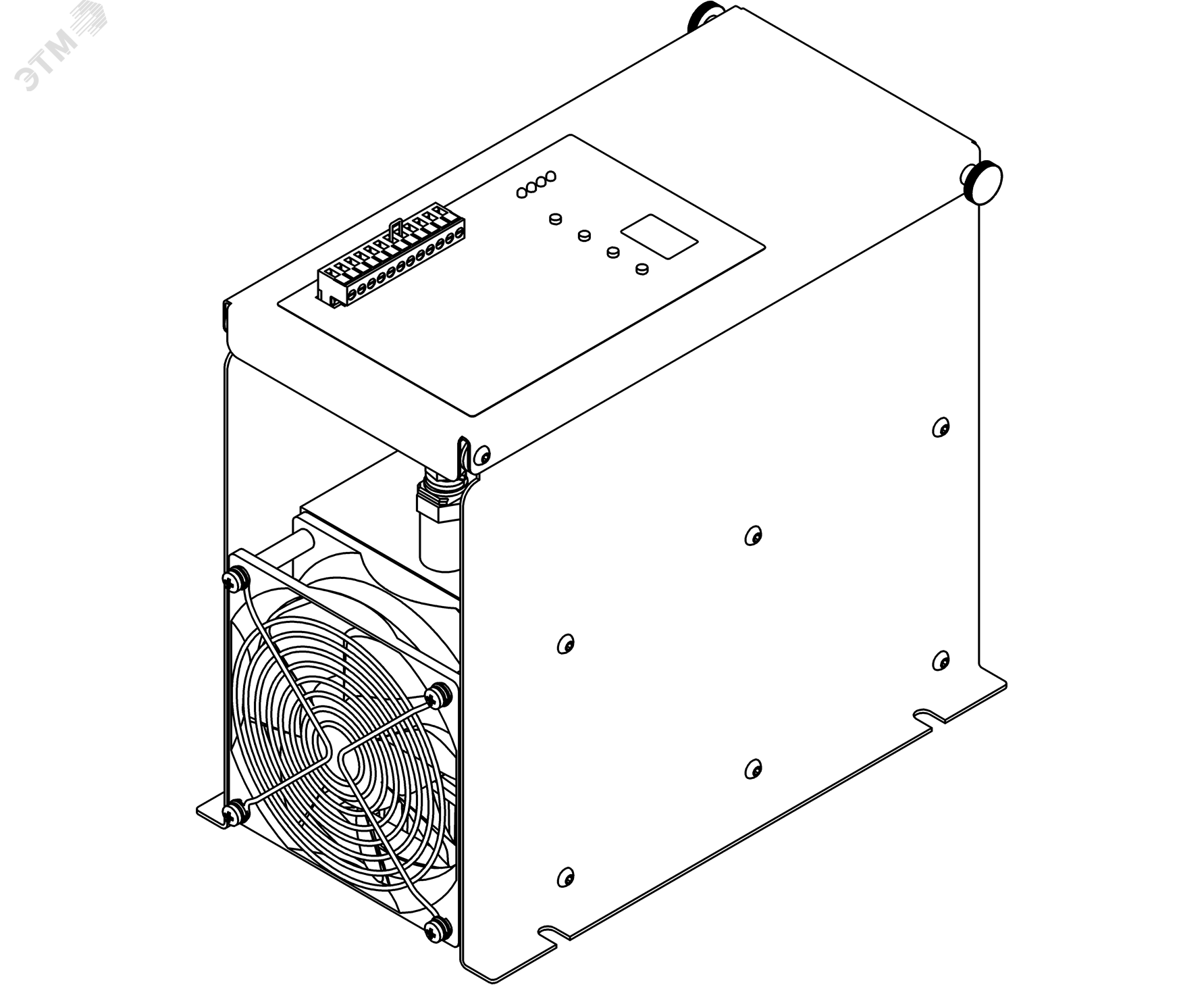 Изображение товара Регулятор мощности тиристорный ТРМ-1М-230-RS485 для промышленной автоматизации