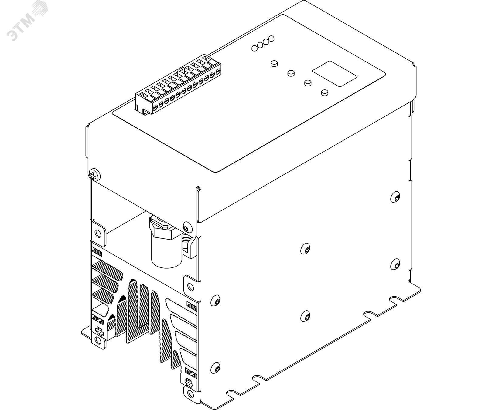 Изображение товара Тиристорный регулятор мощности ТРМ-1М-30-RS485 по низкой цене