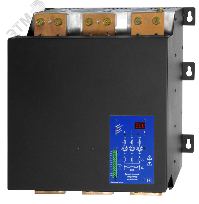 Изображение товара Регулятор мощности тиристорный ТРМ-3М-580-RS485 для промышленных систем