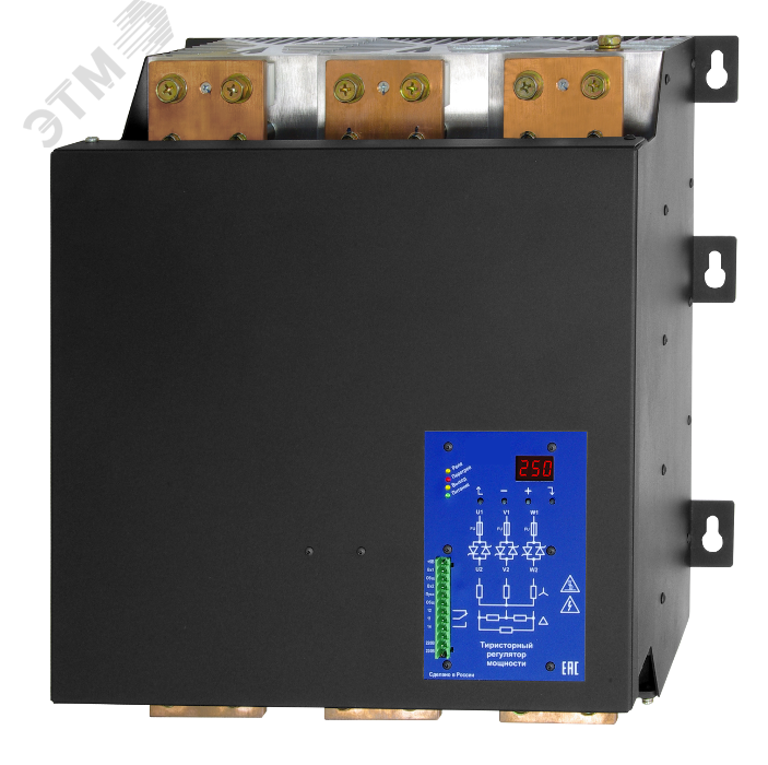 Изображение товара Регулятор мощности тиристорный ТРМ-3МN-450-RS485 для автоматизации