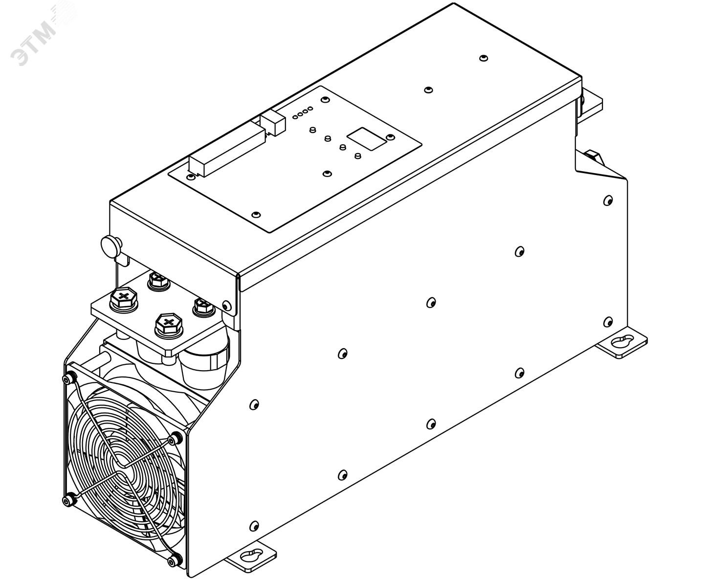 Изображение товара Тиристорный регулятор ТРМ-1М-580-RS485 для управления нагрузками