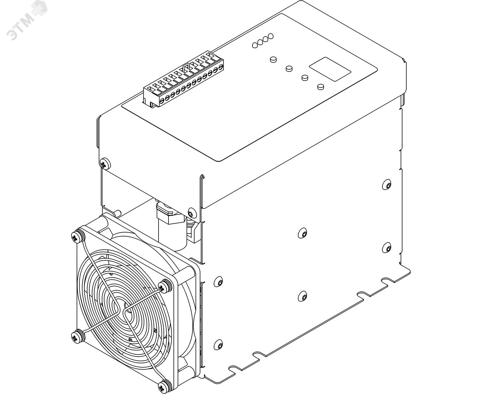 Изображение товара Регулятор мощности тиристорный ТРМ 1М 100 RS485 Меандр Изображение товара Регулятор мощности тиристорный ТРМ 1М 100 RS485 Меандр
