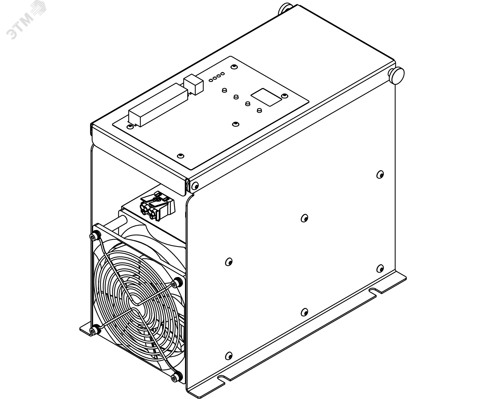 Изображение товара Тиристорный регулятор ТРМ-1М-380-RS485 для управления нагрузкой