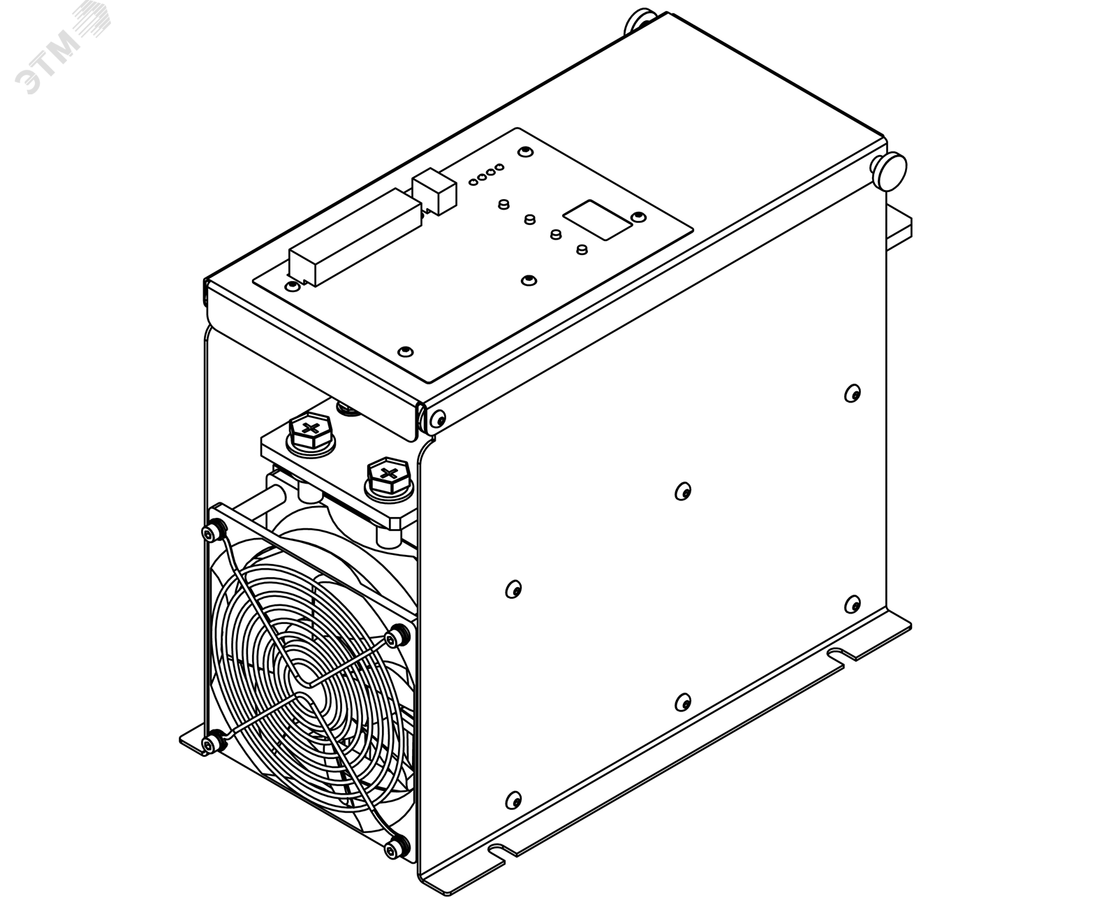 Изображение товара Тиристорный регулятор ТРМ-1М-450-RS485 для управления нагрузками