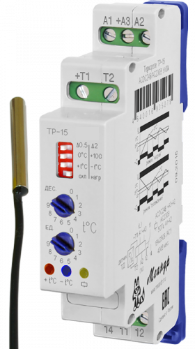 Реле ТР-15 DC12В УХЛ2 с ТД-3