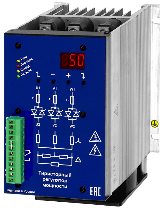 Тиристорный регулятор ТРМ-3МN-60-RS485