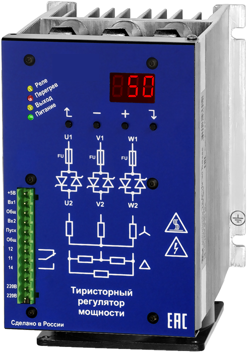 Тиристорный регулятор ТРМ-3МN-45-RS485