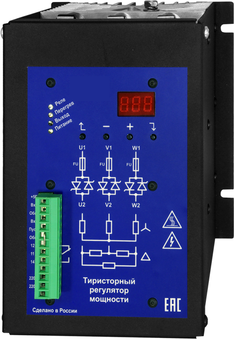 Тиристорный регулятор ТРМ-3МN-100-RS485