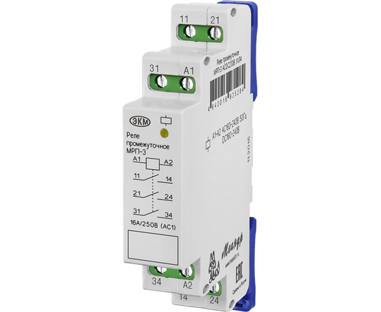 Реле промежуточное МРП-3 ACDC24В УХЛ2
