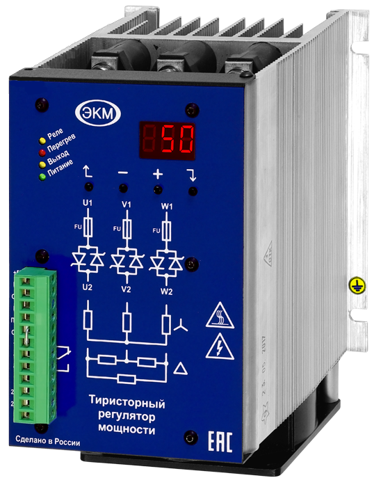 Регулятор мощности тиристорный ТРМ-3М-60-RS485