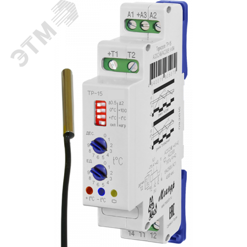 Изображение товара Реле ТР-15 ACDC24В/АС230В УХЛ2 с ТД-3 (шт)