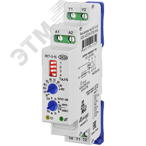 Изображение товара Реле контроля тока РКТ-3-15 AC5A ACDC50-270B (шт)