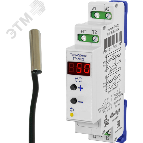 Изображение товара Реле ТР-М02 ACDC10-30В УХЛ2 с ТД-3 (шт)