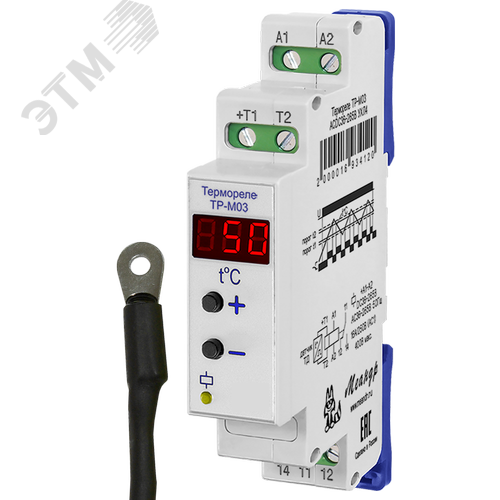 Изображение товара Реле ТР-М03 ACDC36-265В УХЛ2 с ТД-2 (шт)