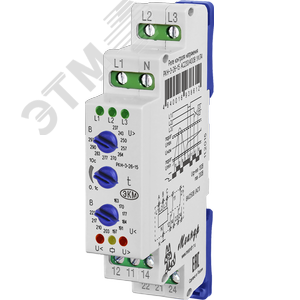 Реле контроля напряжения РКН-3-26-15 АС230В/AC400В УХЛ4 4640016938612 Меандр