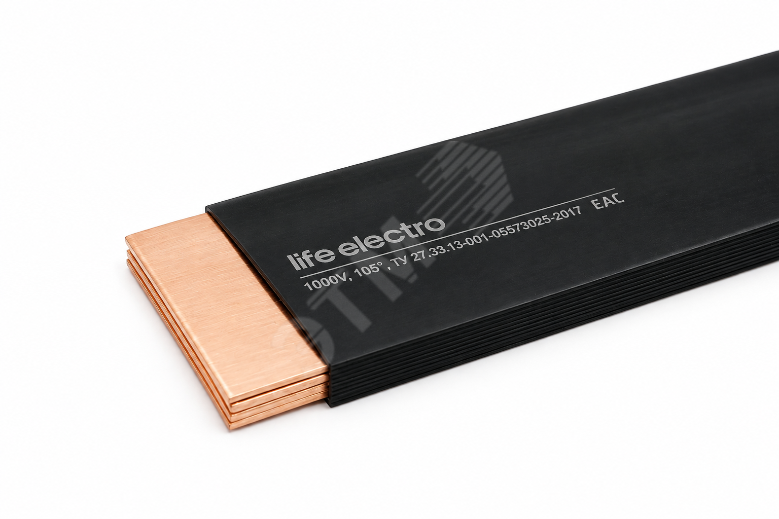 Изображение товара Шина медная гибкая изолированная (ШМГИ) Life Electro, 20*1*3*2000 (шт) Изображение товара Шина медная гибкая изолированная (ШМГИ) Life Electro, 20*1*3*2000 (шт)
