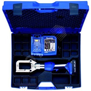EKM60UNVCL Аккумуляторный электрогидравл. многофункциональный инструмент  для опрессовки нак-в, резки кабеля и DIN-реек