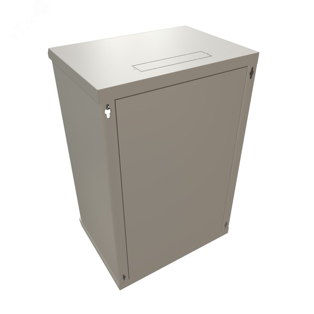 Шкаф настенный 19-дюймовый 19'' 18U 908x600х600мм стеклянная дверь с ...