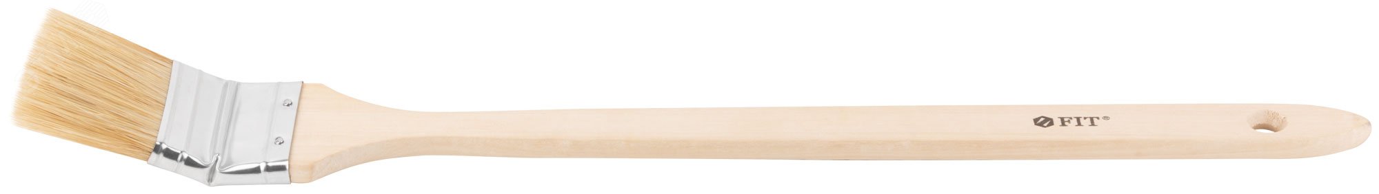 Изображение товара Кисть радиаторная FIT IT 50 мм натуральная щетина деревянная ручка