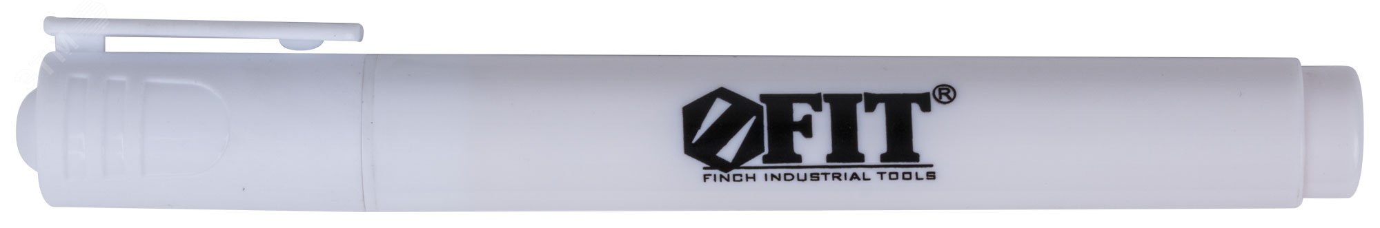 Изображение товара Строительный маркер с жидким красящим составом белый 147x15 мм