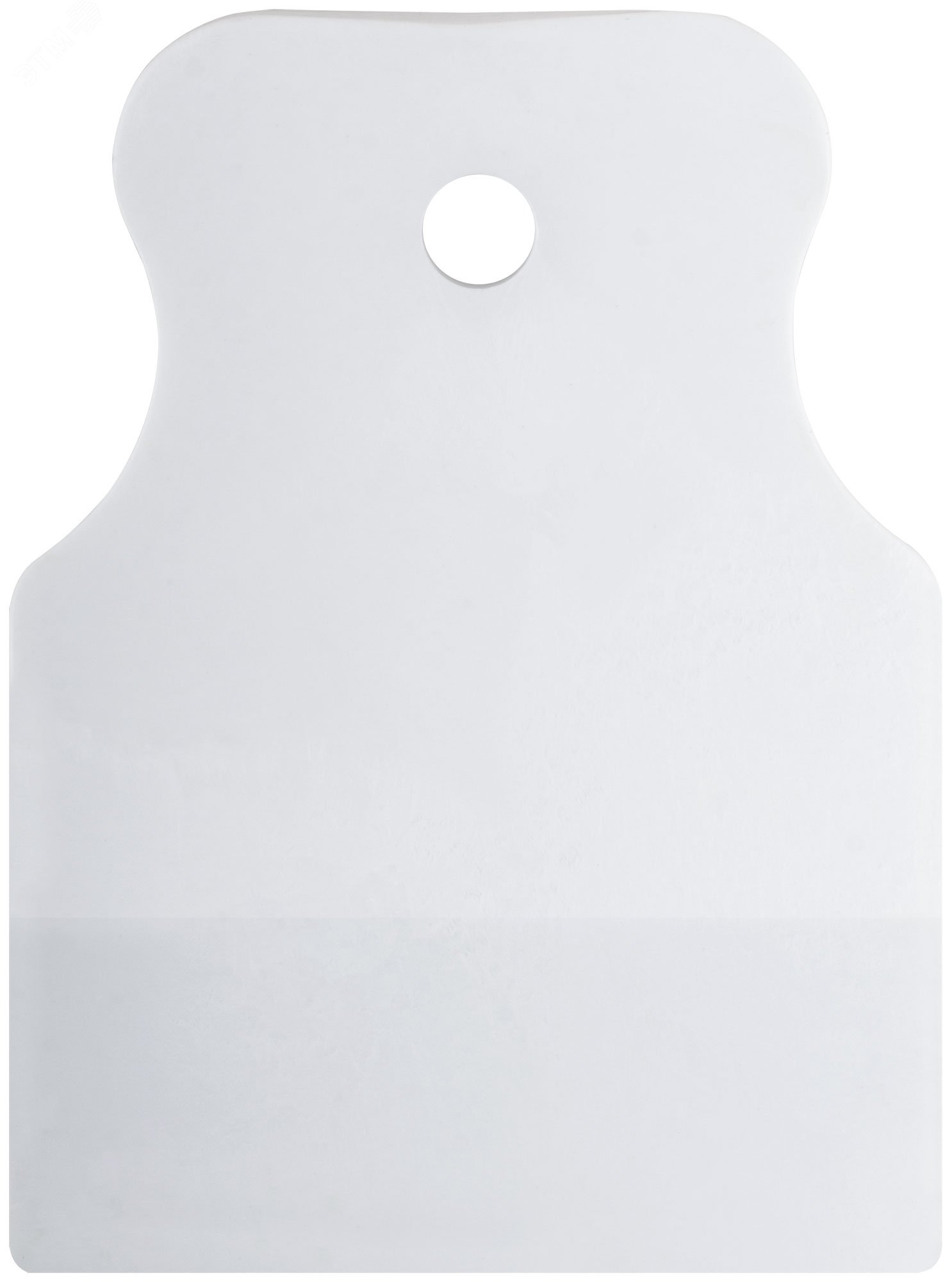 Изображение товара Шпатель резиновый белый 60 мм (шт)