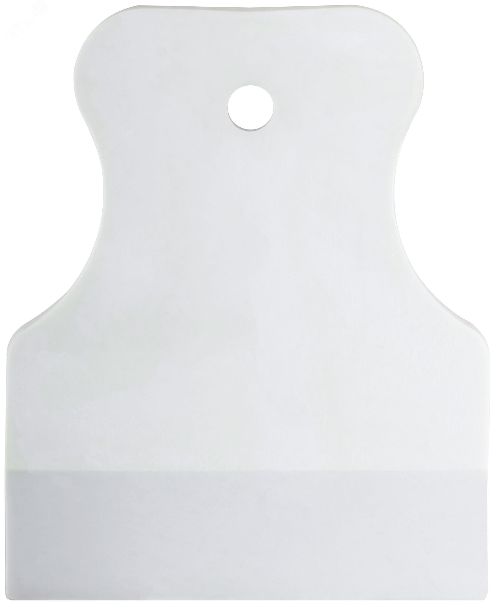 Изображение товара Шпатель резиновый белый 80 мм (шт)