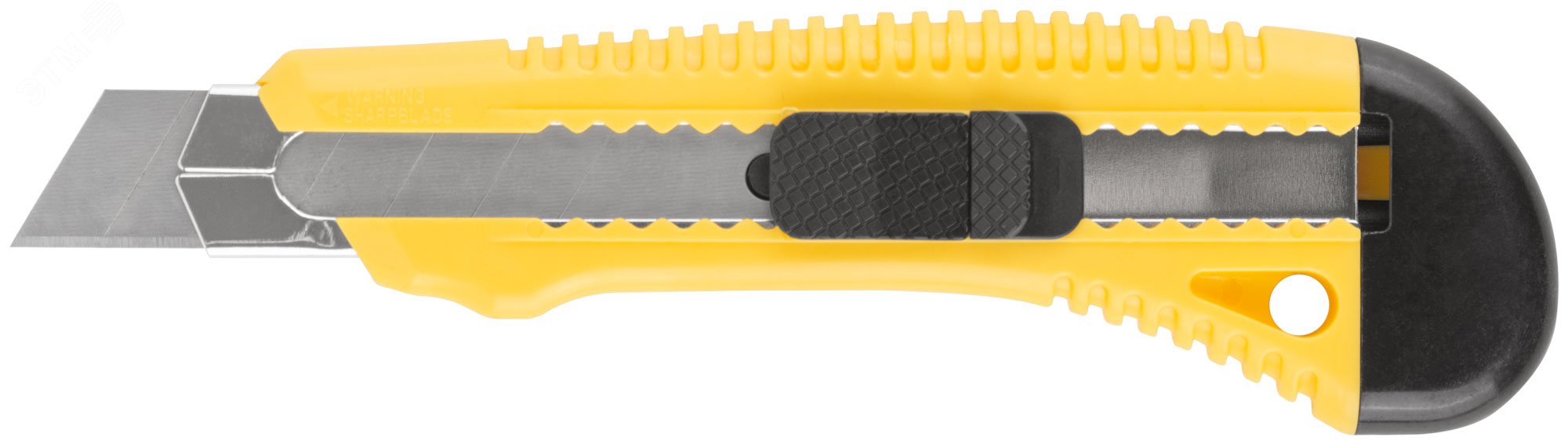 Изображение товара Нож технический 18 мм усиленный пластиковый (шт)