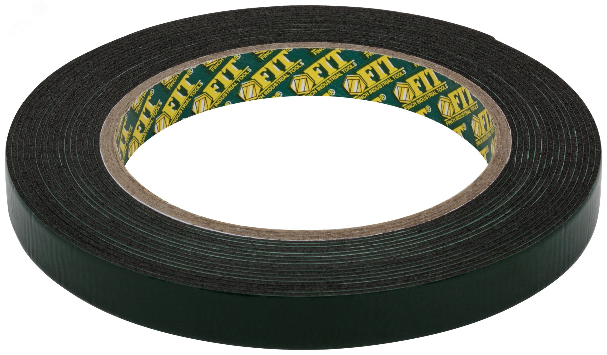 Изображение товара Двухсторонняя монтажная лента FIT IT на вспененной основе 12 мм 5 м черная