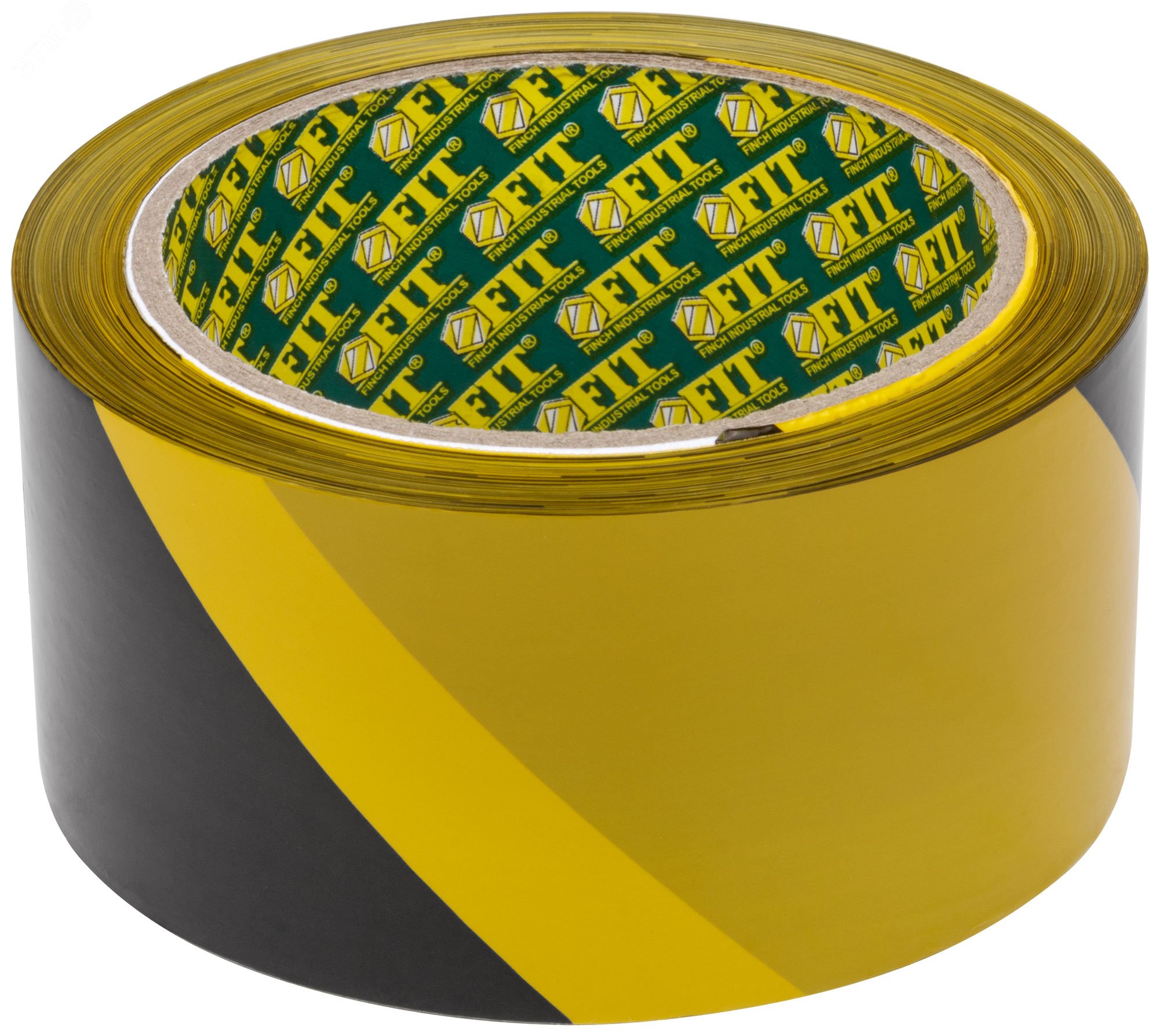 Изображение товара Лента сигнальная (черно-желтая) 50 мм х 100 м (шт)