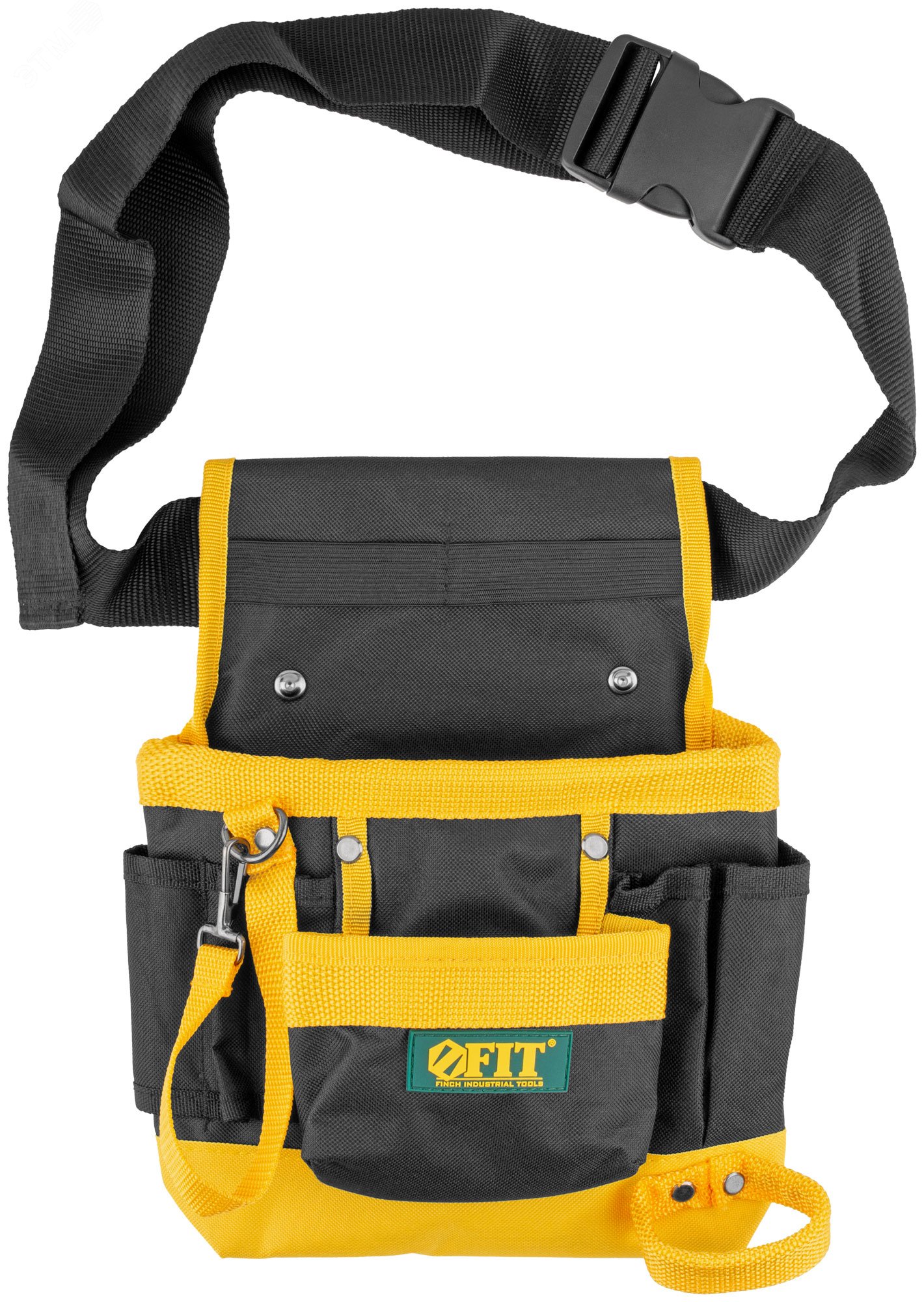 Изображение товара Пояс для инструмента одинарный из полиэстера с 7 отделениями и петлями для инструмента