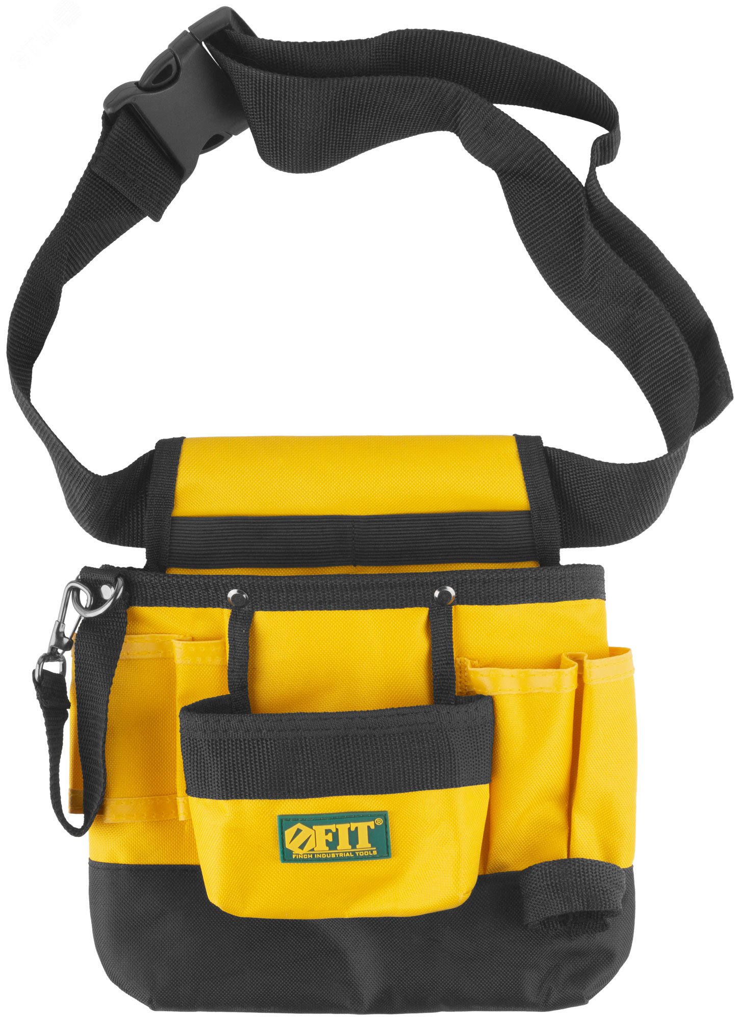 Изображение товара Пояс для инструмента одинарный с 9 отделениями и петлёй FIT