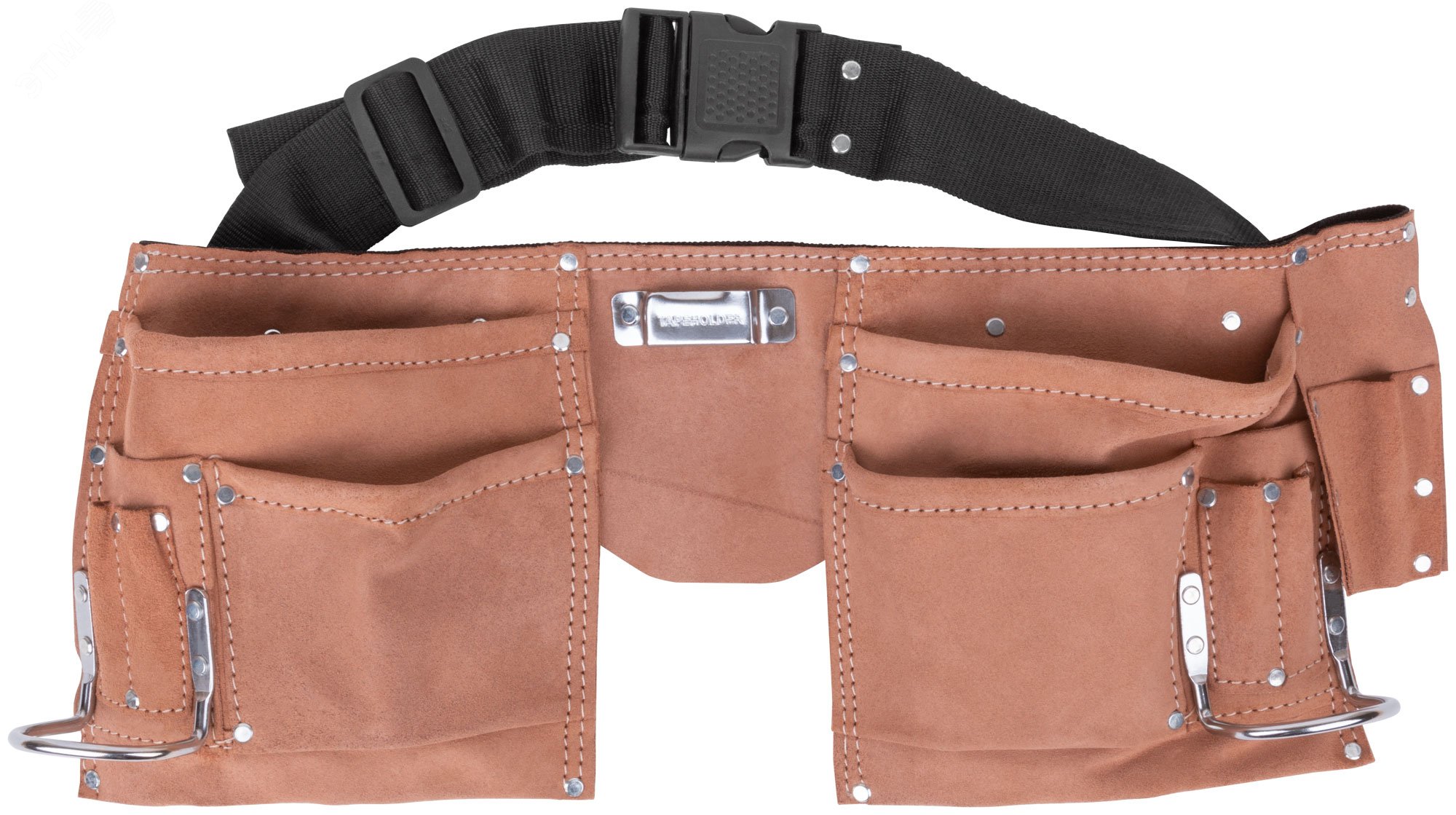 Изображение товара Пояс для инструмента из кожи FIT монтерский 11 отделений Изображение товара Пояс для инструмента из кожи FIT монтерский 11 отделений