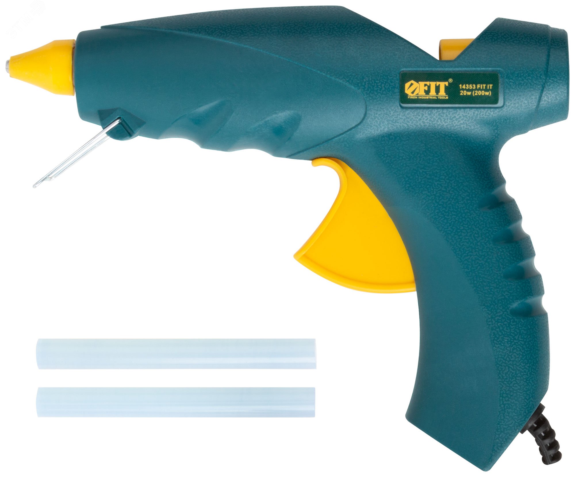 Изображение товара Пистолет клеевой FIT IT 11 мм 200 Вт для склеивания