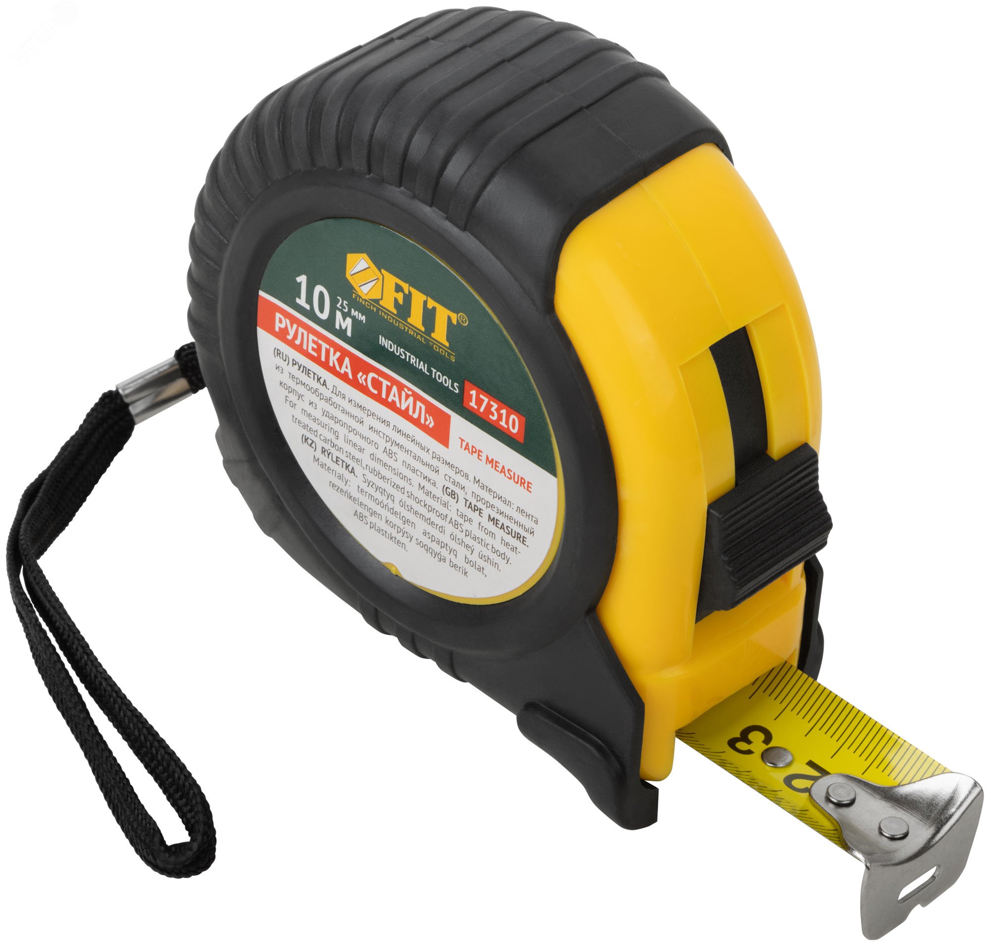 Изображение товара Рулетка Профи Стайл FIT IT 10 м x 25 мм