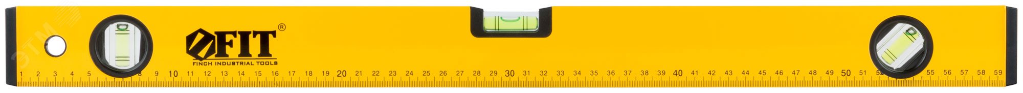 Изображение товара Уровень Старт 3 глазка желтый корпус строительный плотный для точных измерений