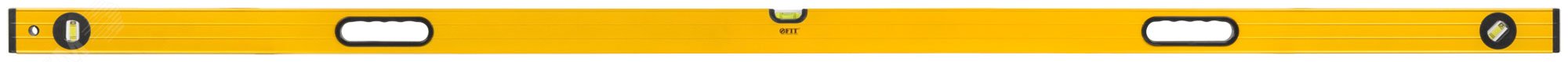 Изображение товара Строительный уровень Янтарь FIT IT 2000 мм, 3 глазка, усиленный корпус