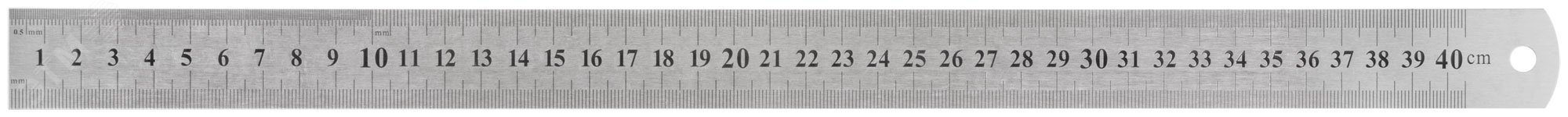 Изображение товара Линейка нержавеющая 400х28 мм (шт)