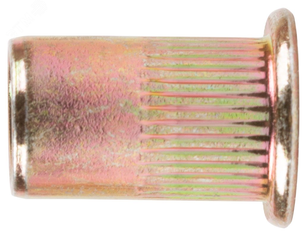 Изображение товара Стальные резьбовые заклепки М8 10 шт. цинкованное покрытие крепеж